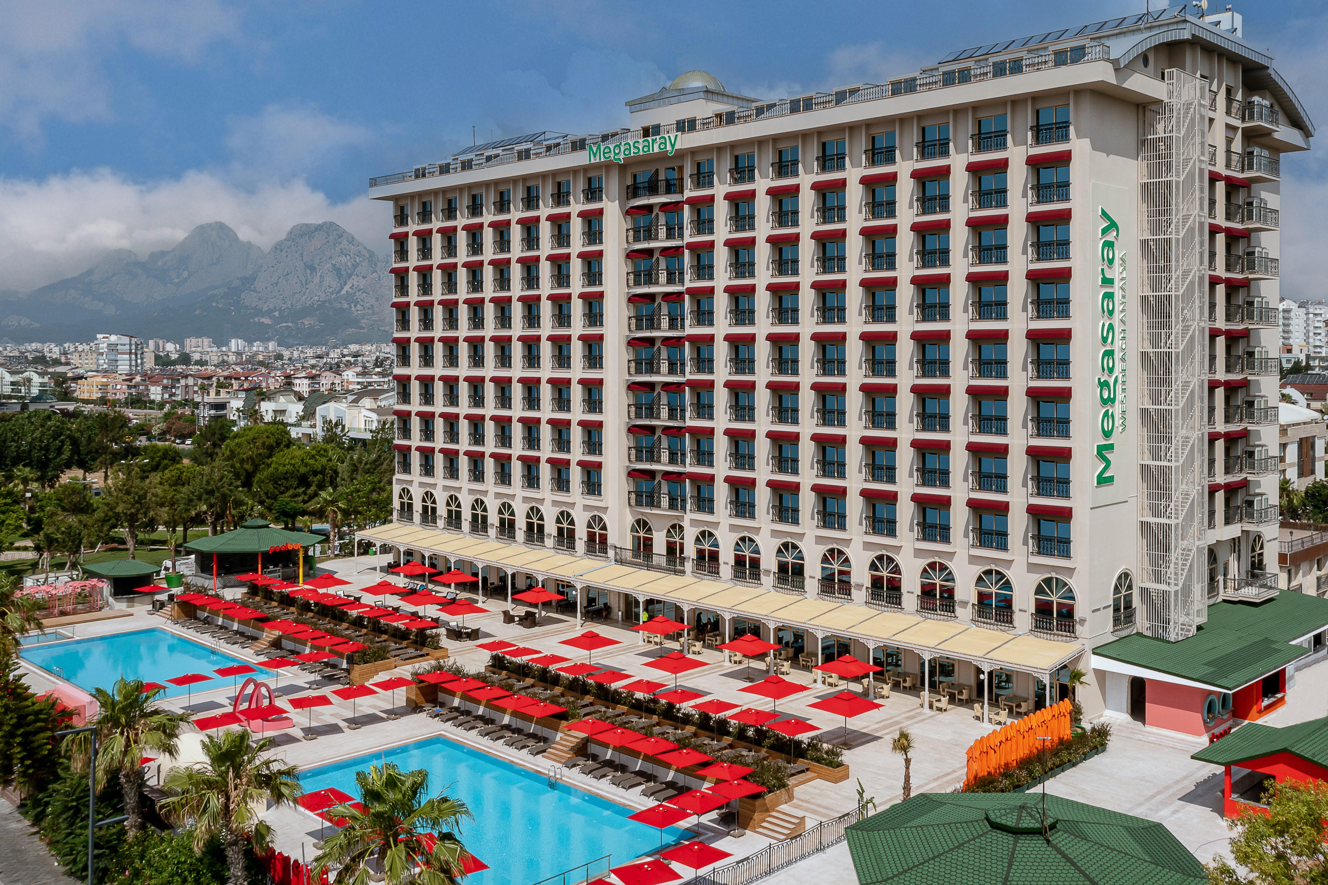 Megasaray Westbeach Antalya Hotel Exterior photo